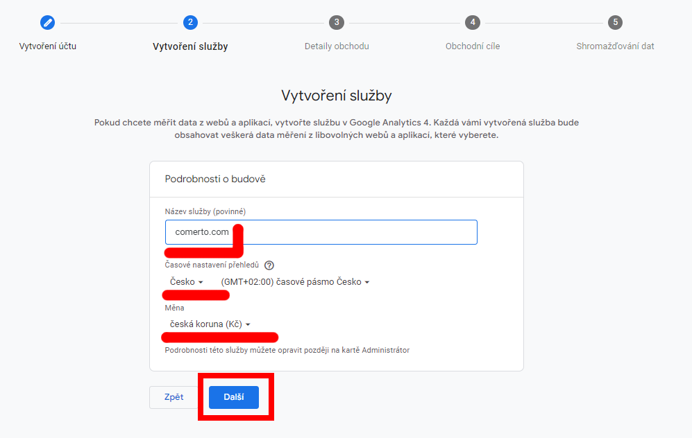 Jak založit Google Analytics 4 účet?