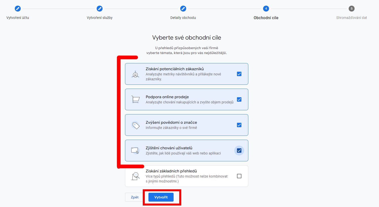 Jak založit Google Analytics 4 účet?