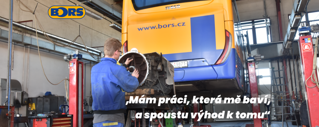 HR marketing - nábor nového mechanika pro BORS BUS