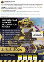 Online event marketing pro jubilejní ročník Czechoslovak Tow Show 2024 | I do 500 znaků a jednoho čtverce o 1200 pixelech se dokážou vměstnat všechny důležité informace o akci